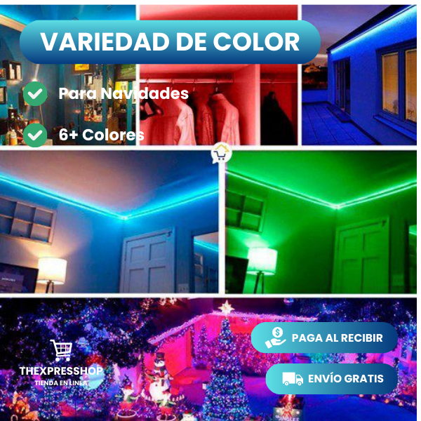 CINTA DE LUCES LED - GLOWHOME™