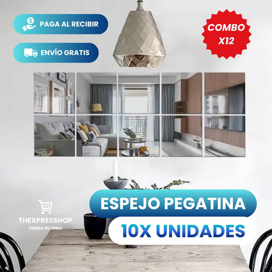 REFLECTSTICK™ - PEGATINA DE ESPEJO - X12 UNIDADES