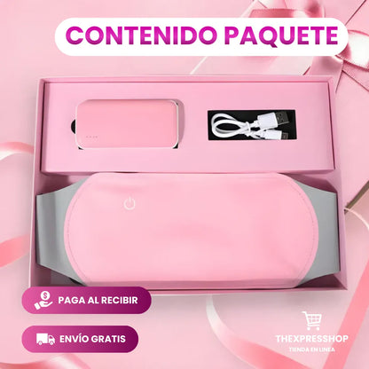 TERMOFEM™ - BANDA TERMICA PARA COLICOS MENSTRUALES - RECARGABLE USB